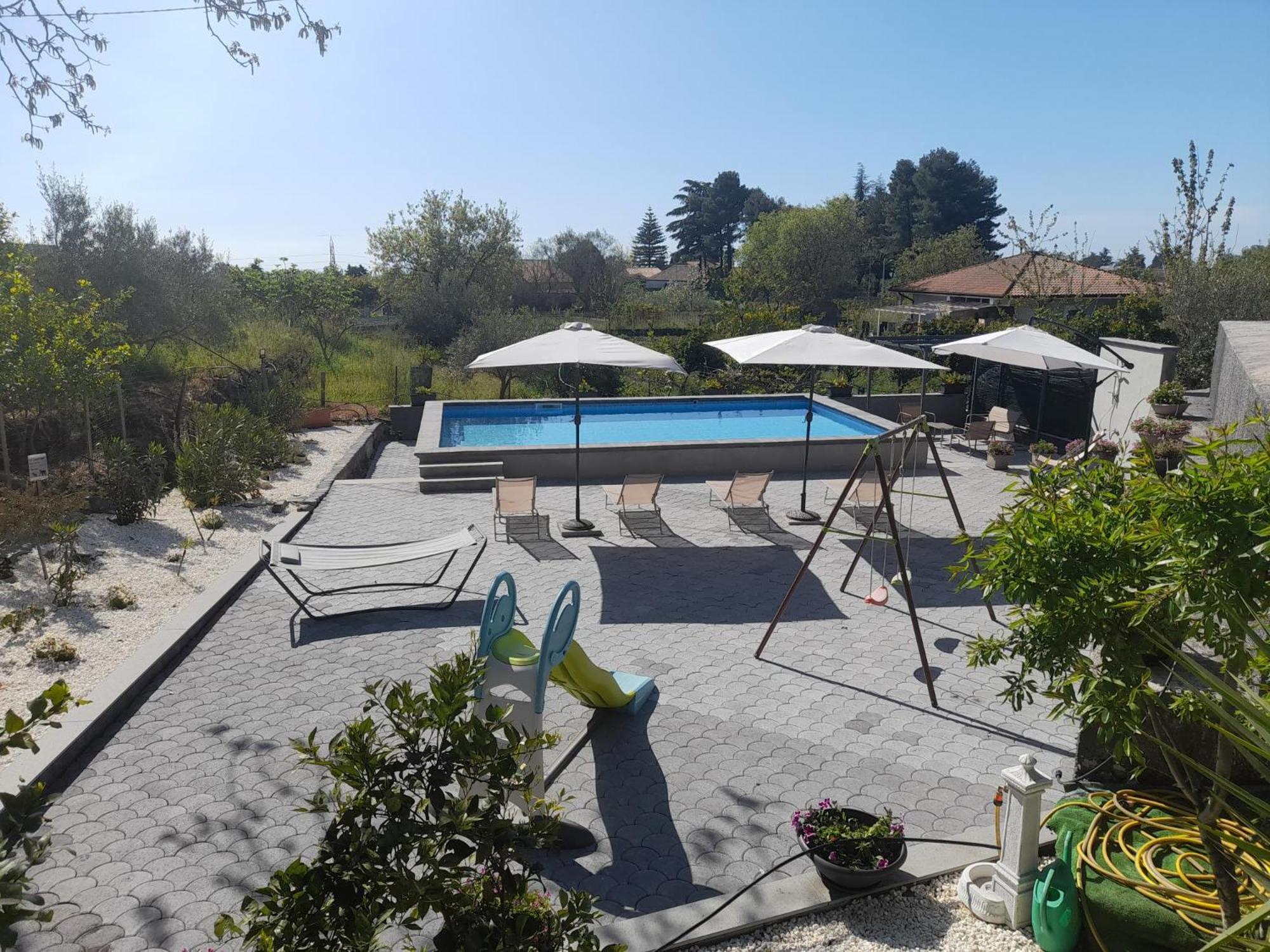Sikelia Etna House Villa Zafferana Etnea Bagian luar foto